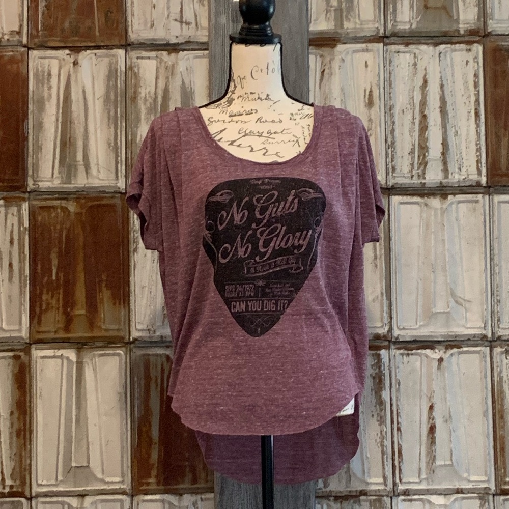 William Rast “No Guts No Glory” Tee